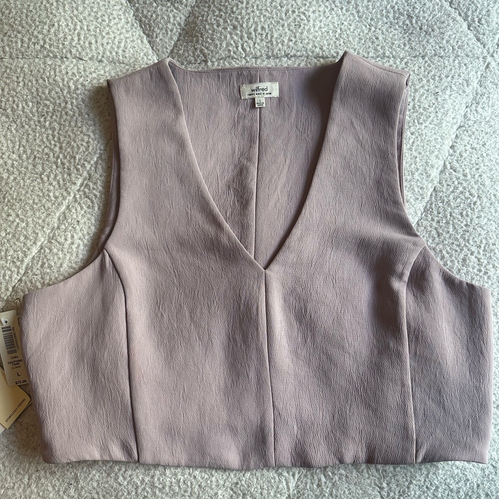 Wilfred Pink Sleeveless Top